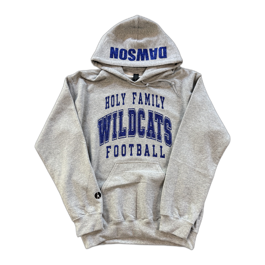 Holy Family Wildcats football hoodie