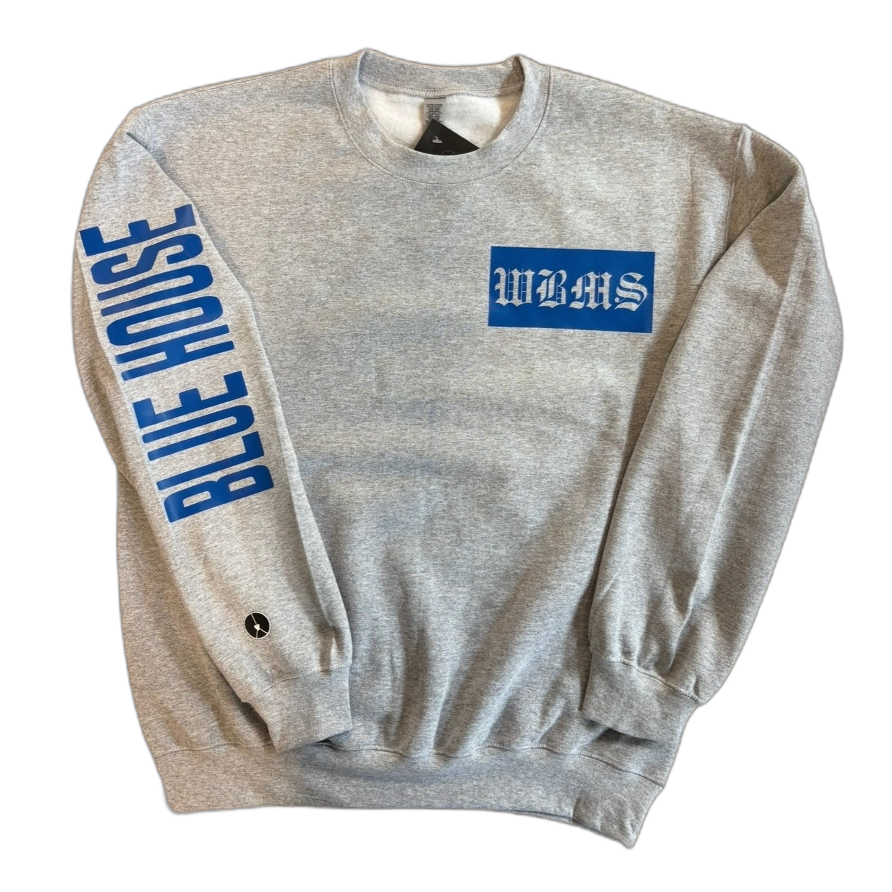 WBMS Blue House crewneck sweatshirt