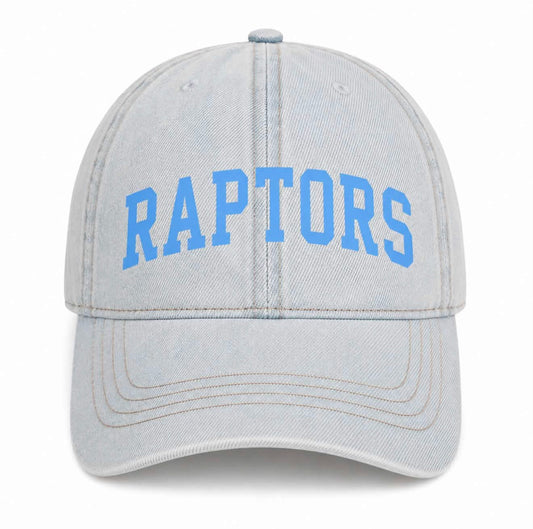 Raptors Denim baseball Hat
