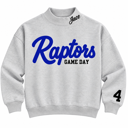 Raptors game day mock neck