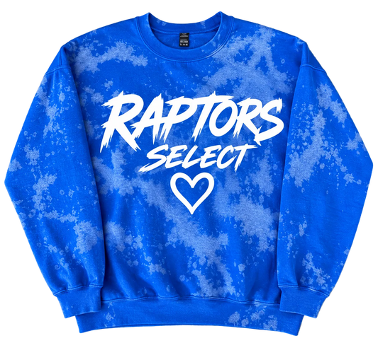 Raptors tie-dye crewneck
